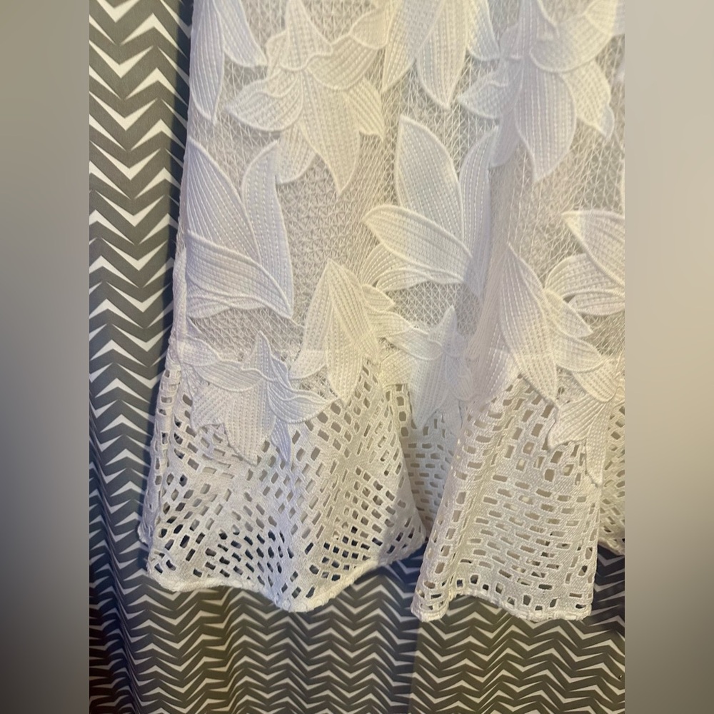 REISS | Damara Lace Mini Dress, US8 - Picture 6 of 10